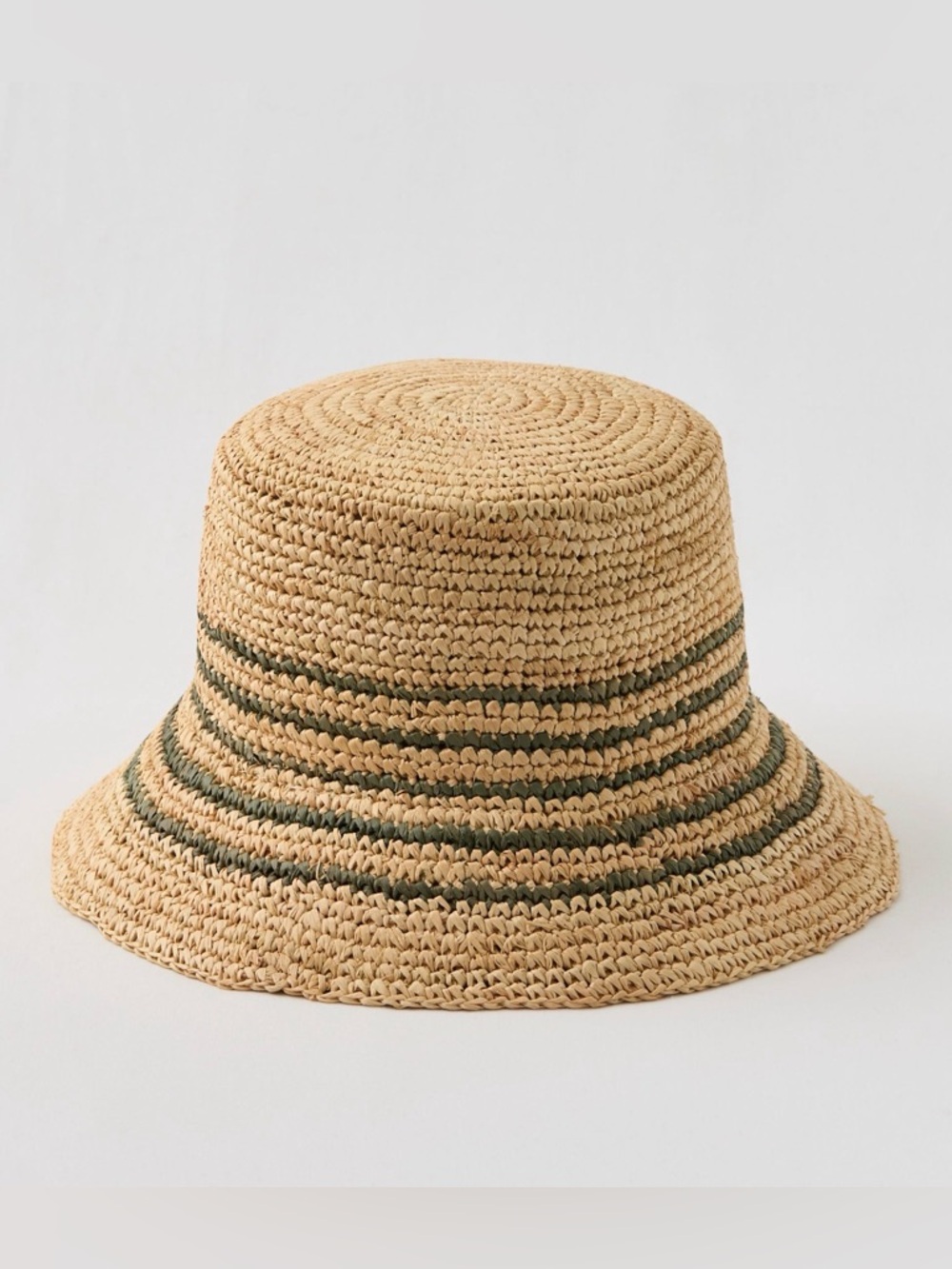 Aerie Striped Bucket Hat